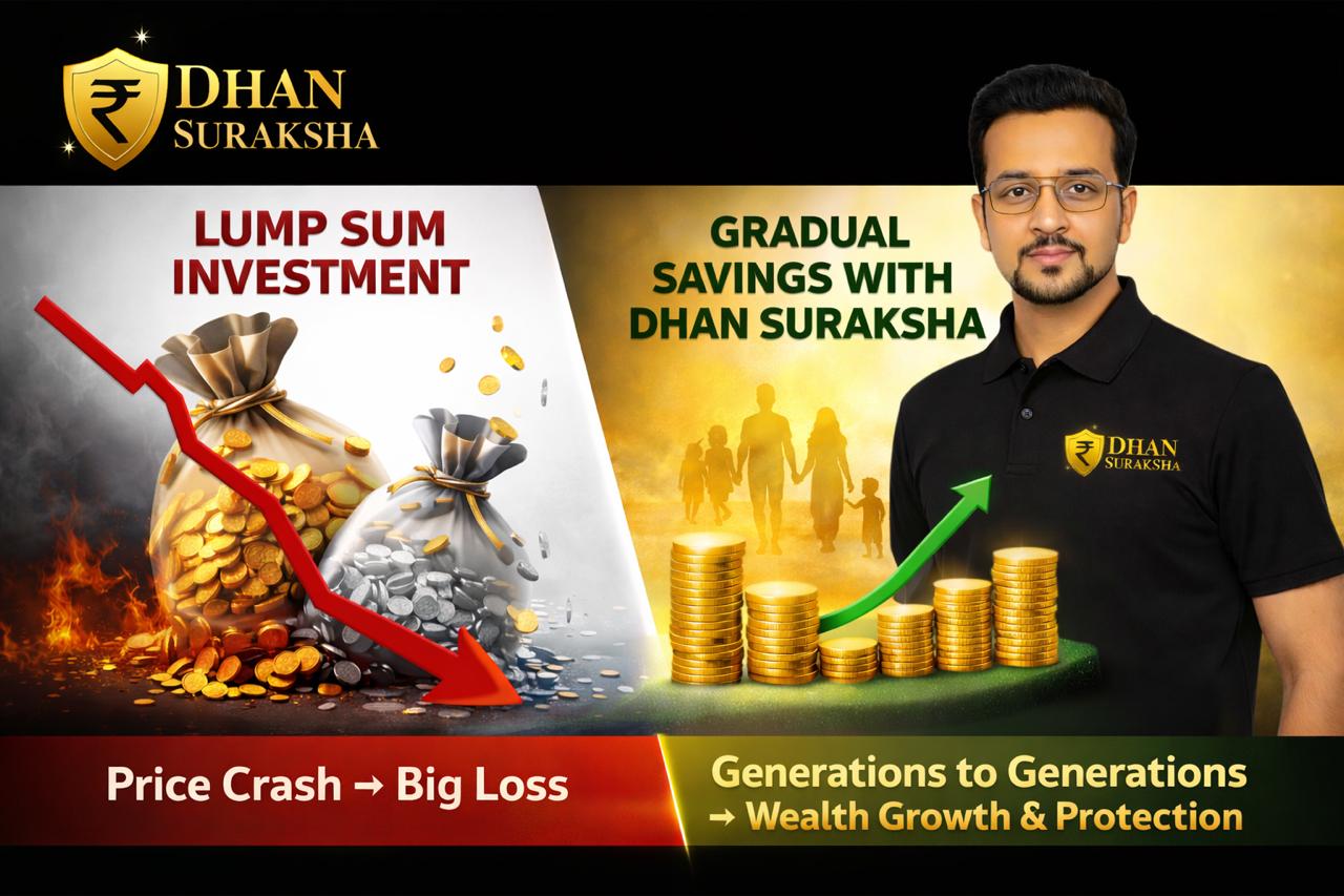 Lump Sum Investment vs Gradual Savings with Dhan Suraksha
